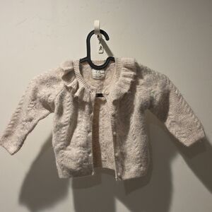 Cozy Cream Knit Cardigan for Kids